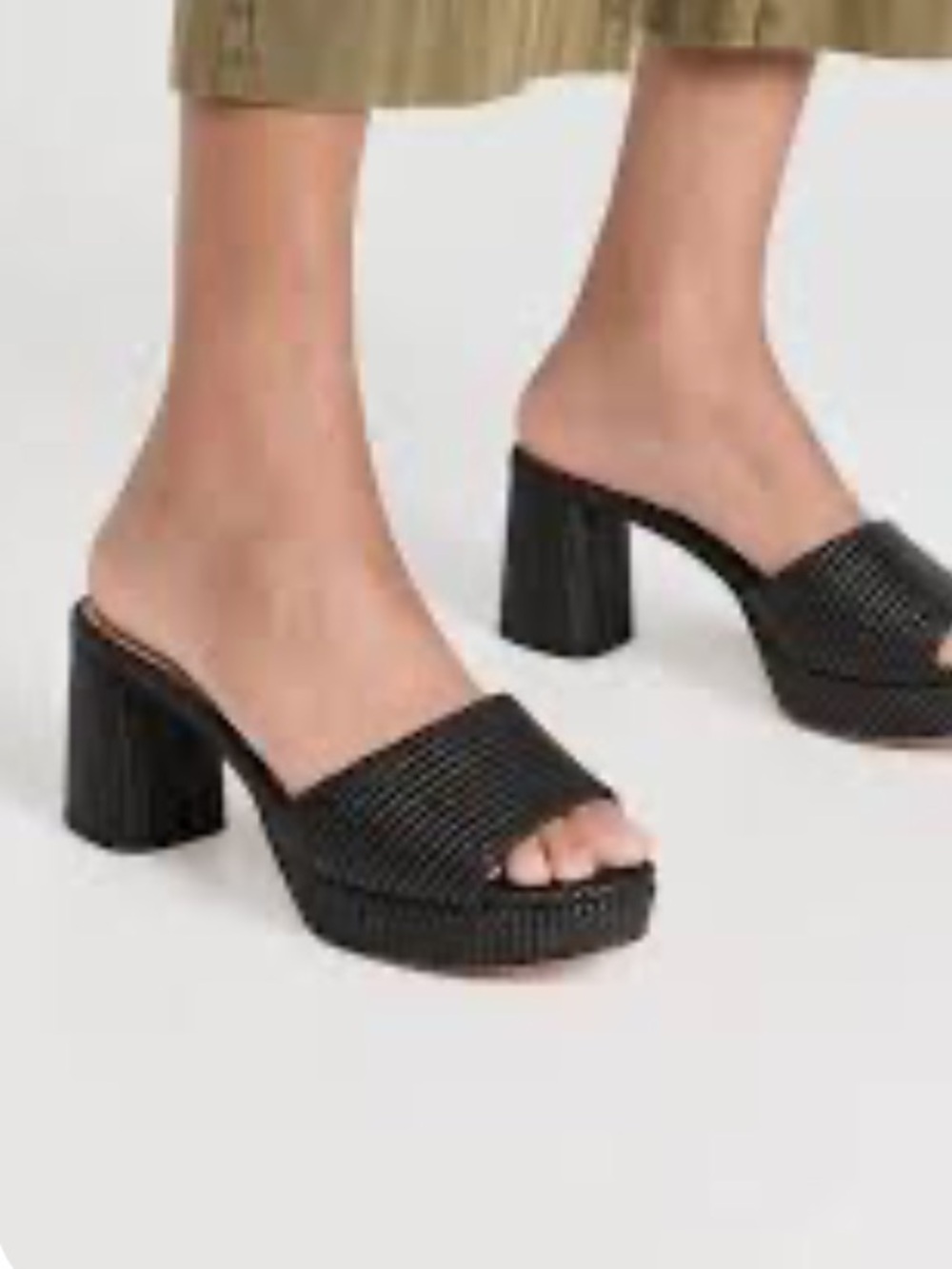Veronica Beard Dali Platform Sandals - worn 1x